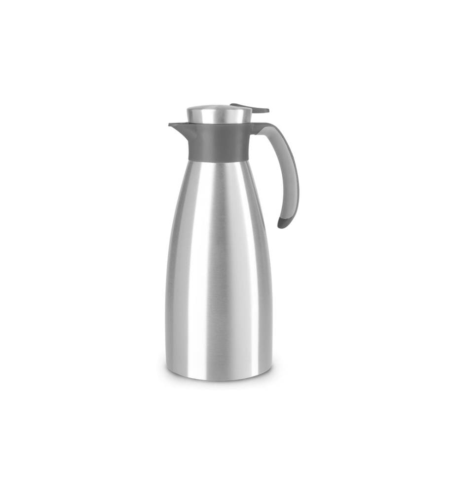 EMSA - Thermos Soft Grip 1500 ml, Argent