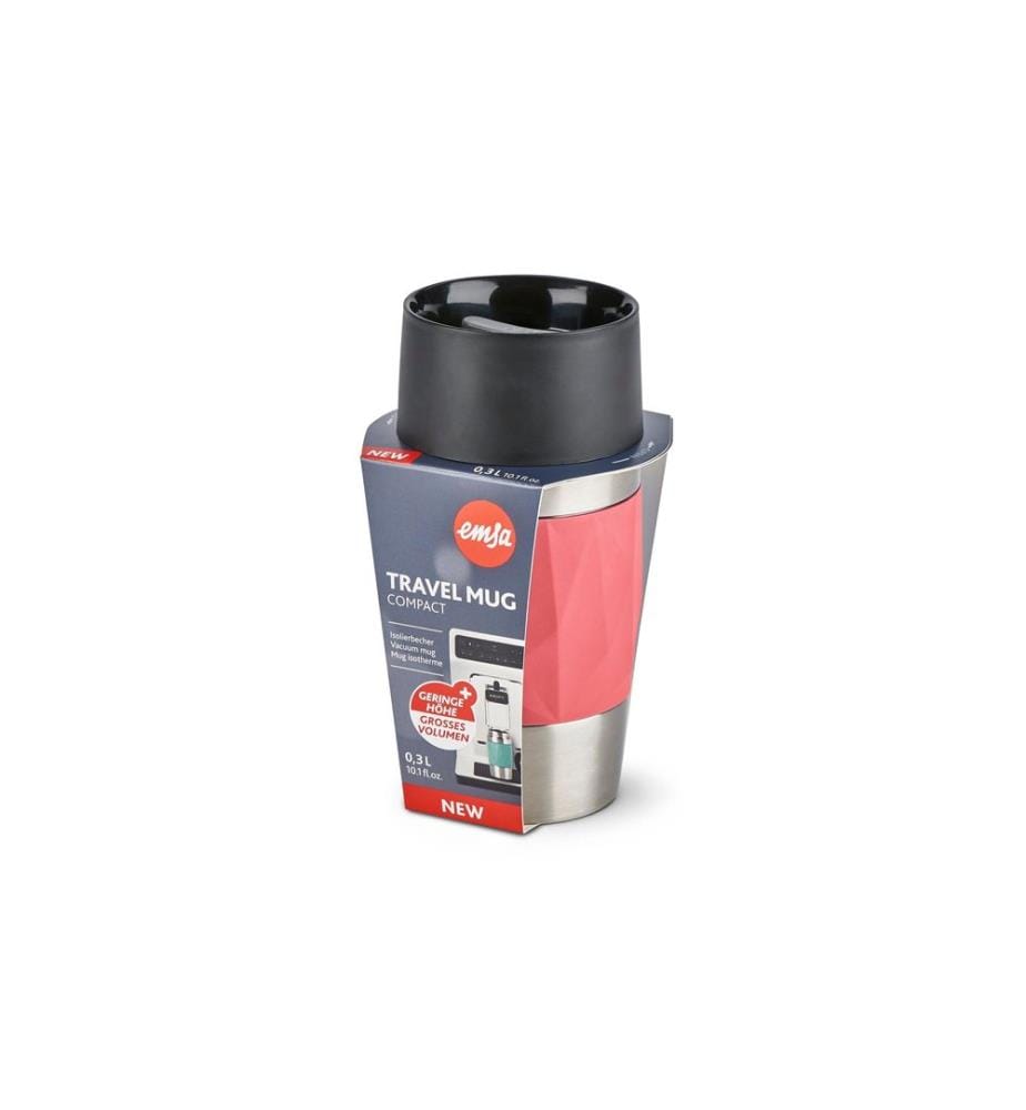 EMSA - Gobelet isotherme Compact 300 ml, Rouge
