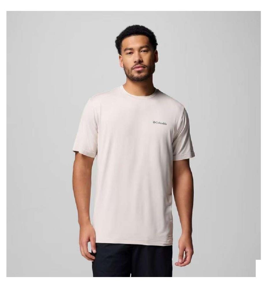 T-shirt Technique Graphique Kwick Hike - Beige Clair
