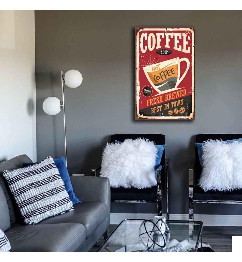 Peinture décorative sur toile, multicolore, toile 100% daim, cadre en bois