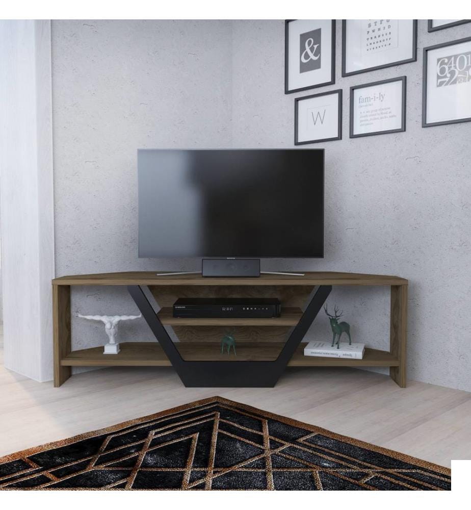 Oud, Chêne, Armoires De Télévision, 36,8X120X35 cm, Plaque De Particules Enrobée De Mélamine