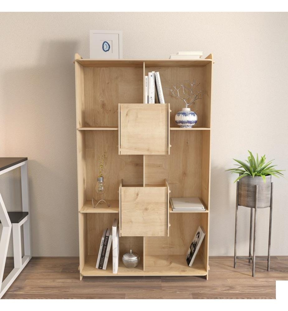 Etagère, chêne, panneau de particules mélaminé