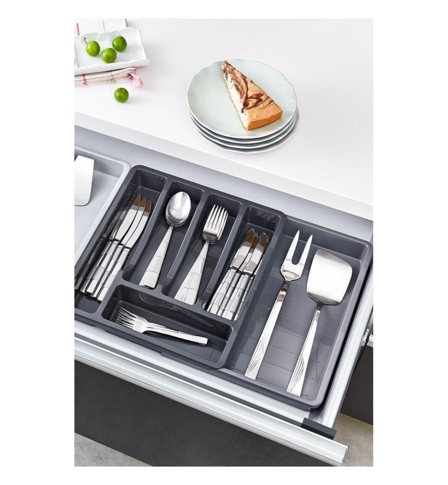 Étagère de cuisine, grise, 100 % POLYCARBONATE