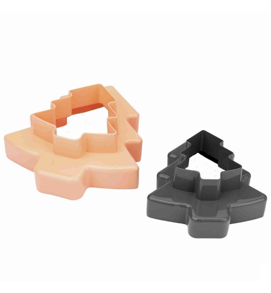 Ensemble de moules à biscuits, Anthracite, Orange, 100% Plastic