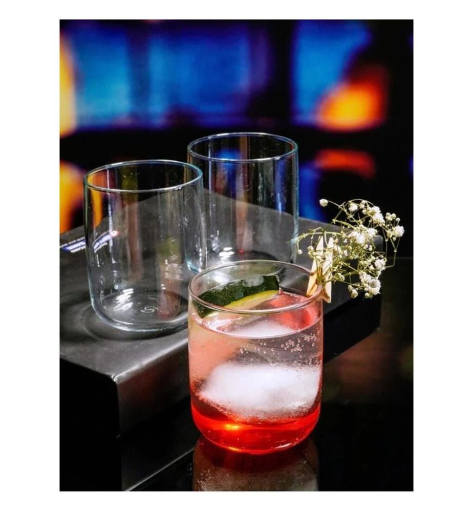 Set de verres, 6 pièces, transparent, 100% VERRE