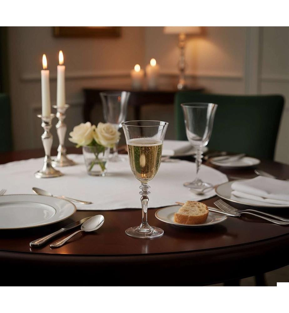 Set de verres à vin, 6 pièces, transparent, 100% VERRE