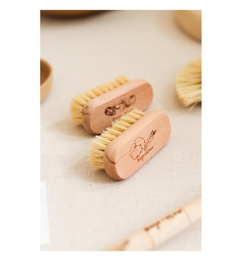 Brosse à légumes, en bois, 100% BOIS
