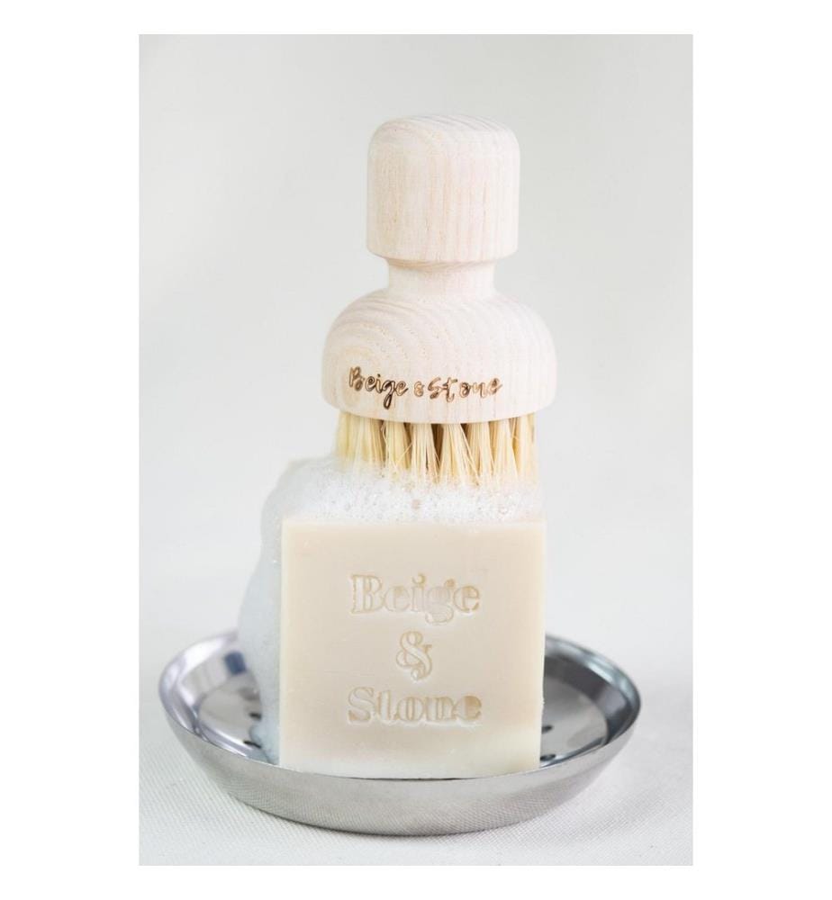 Porte-savon, 3 pièces, blanc, argent, 100% INOX
