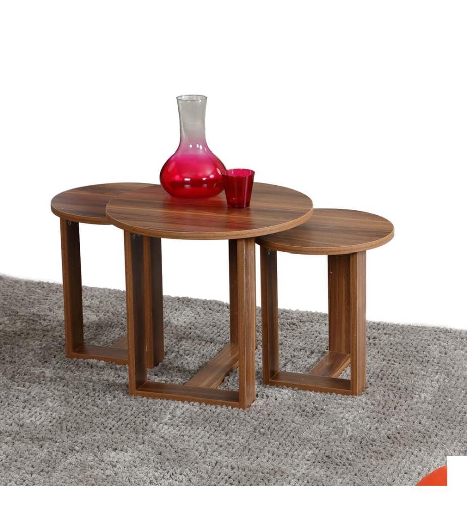 Couleur Noix, Tables Basses, Assiette De Particules À Couvert En Mélamine
