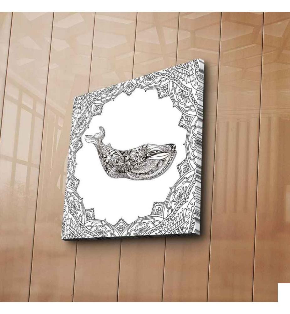 Toile décorative à peindre, Multicolore, Toile en daim