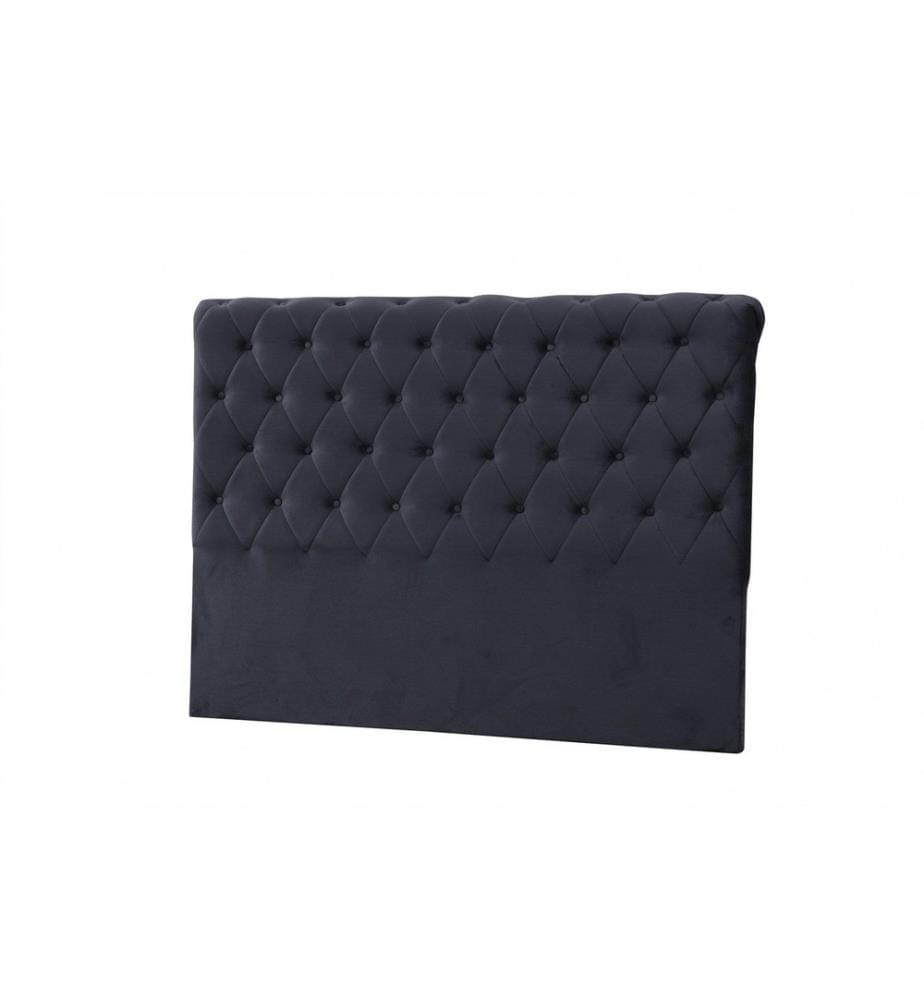 Tête de lit, Anthracite, panneau de particules