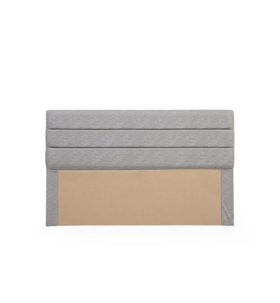 Tête de lit, gris, panneau de particules