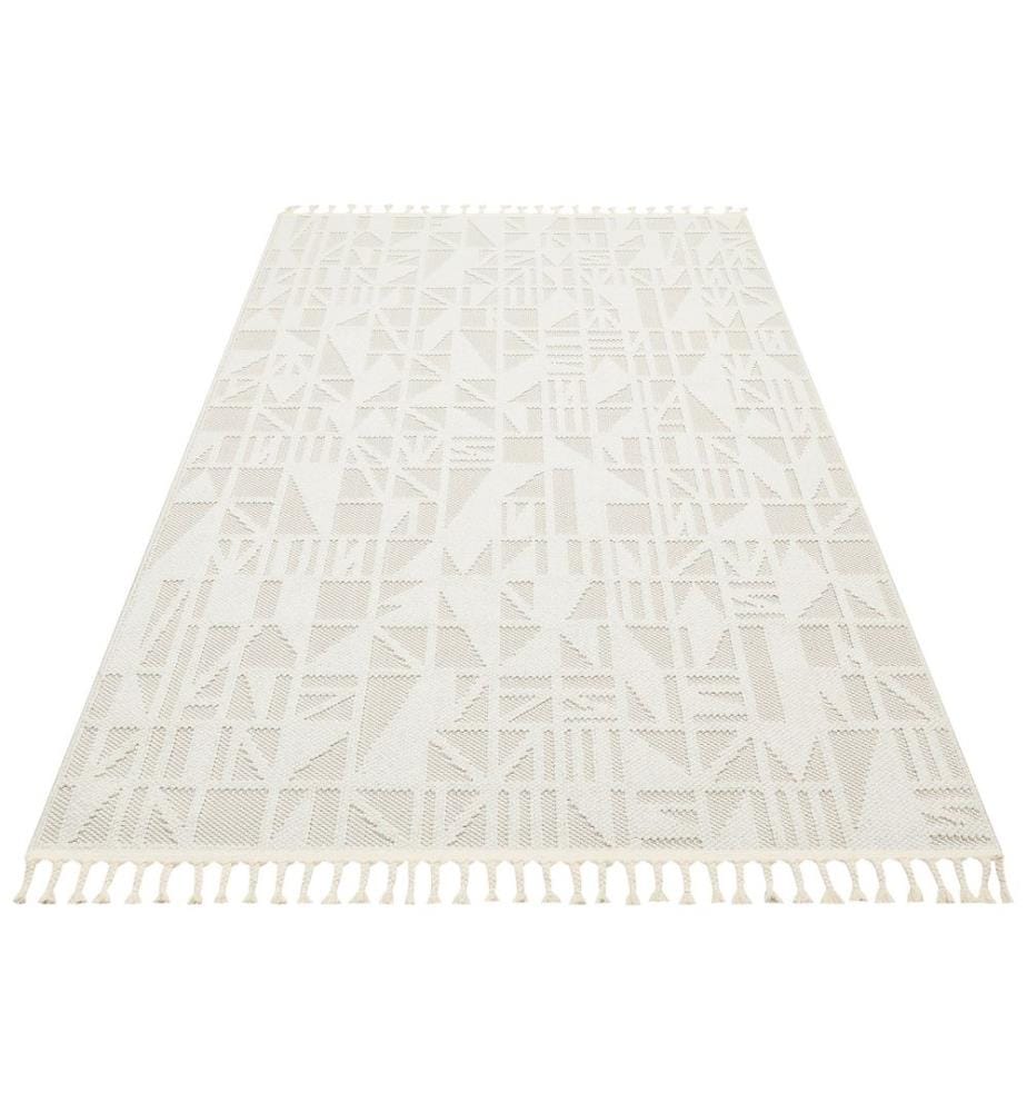 Tapis, 160 x 230, crème, tapis tissé