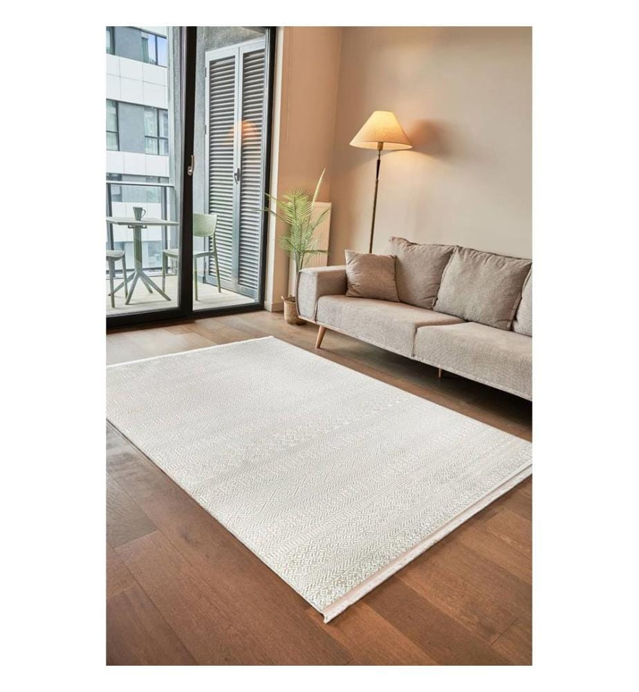 Tapis, 200 x 300, beige, 100 % acrylique