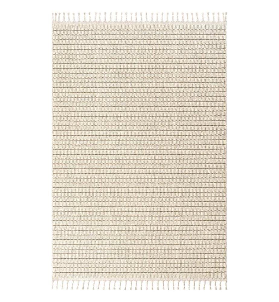Tapis, 200 x 300, beige, 100 % POLYPROPYLÈNE