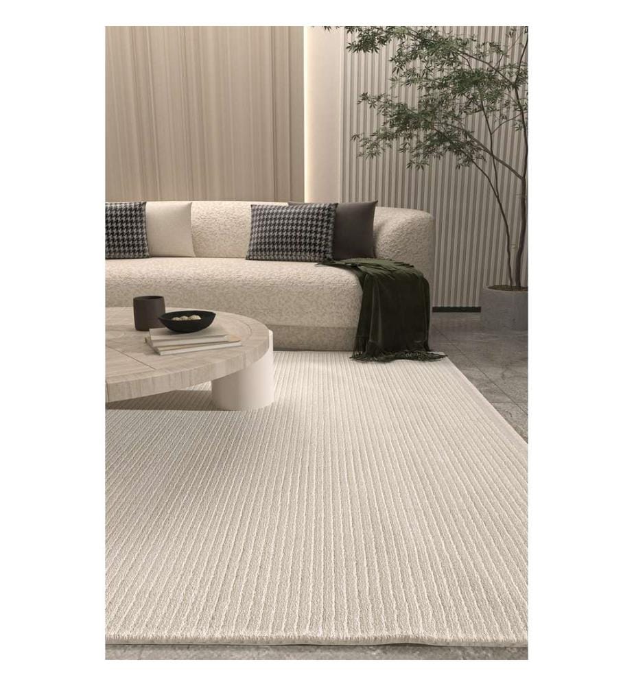 Tapis, 80 x 450, crème, 100 % MICRO POLYESTER