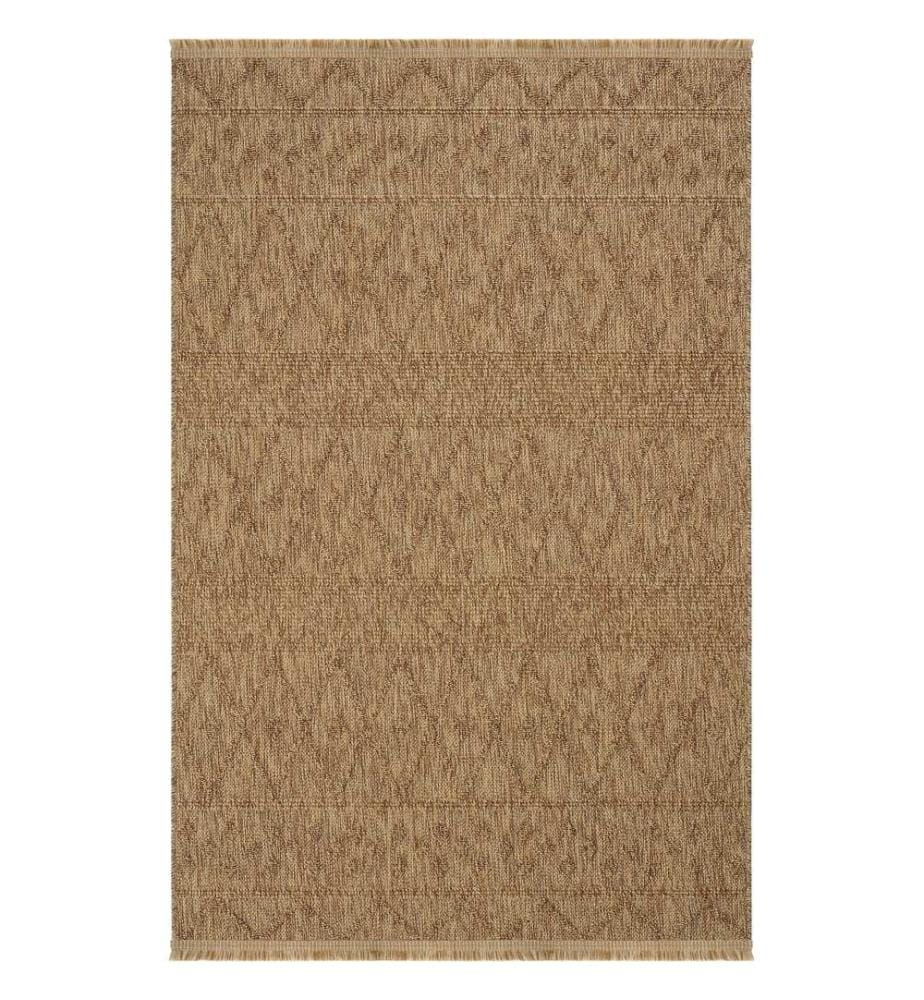 Tapis, 160 x 230, marron, 90 % POLYPROPYLÈNE / 10 % JUTE