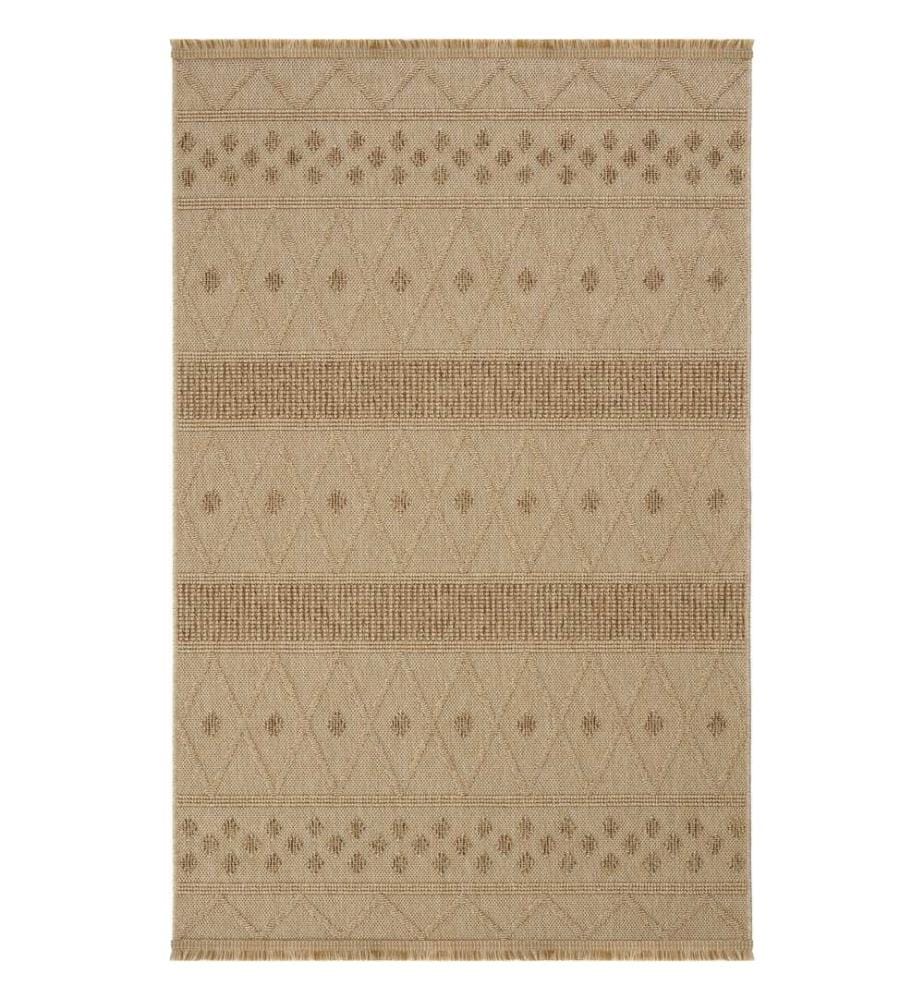Tapis, 120 x 450, beige, marron, 90 % POLYPROPYLÈNE / 10 % JUTE