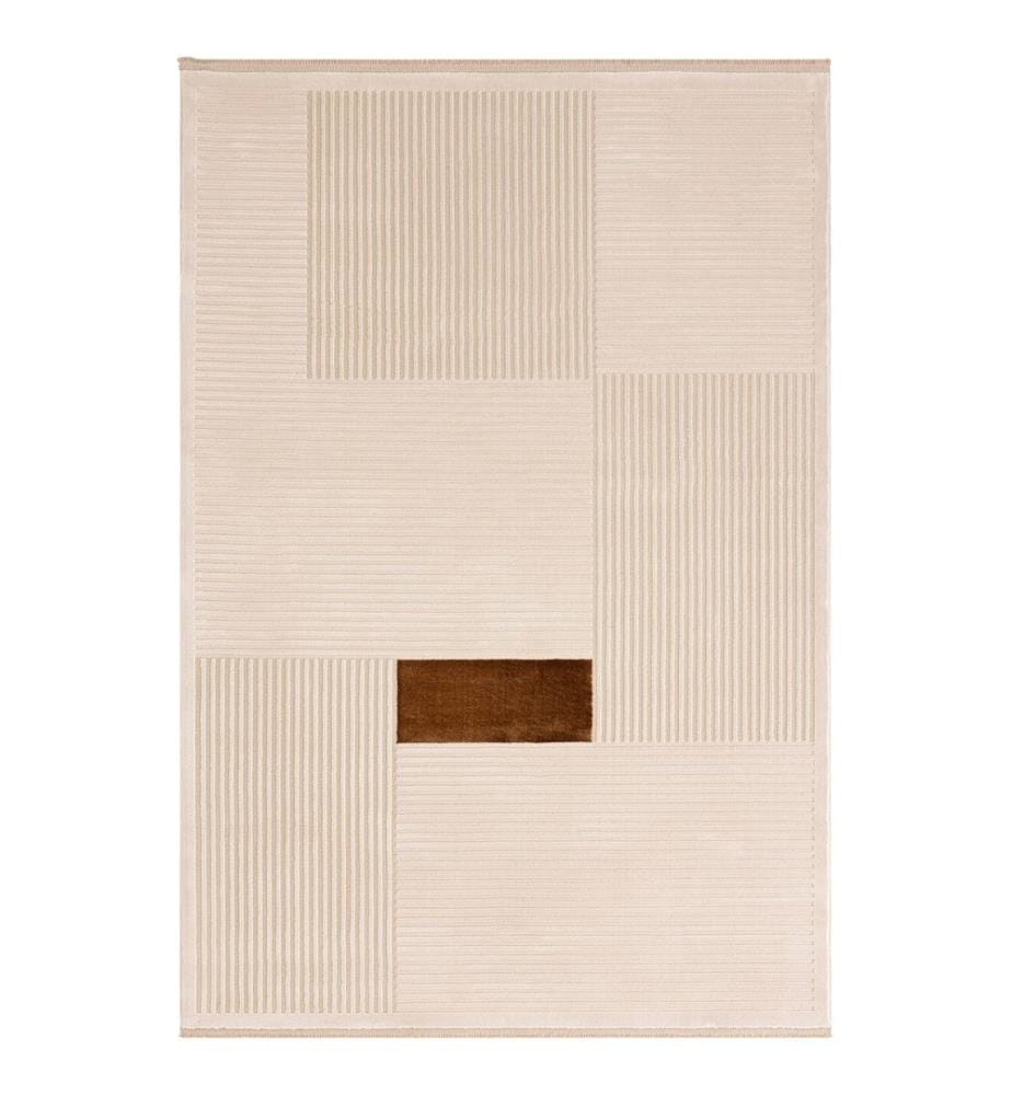 Tapis, 160 x 230, crème, cannelle, 50 % POLYESTER / 50 % COTON