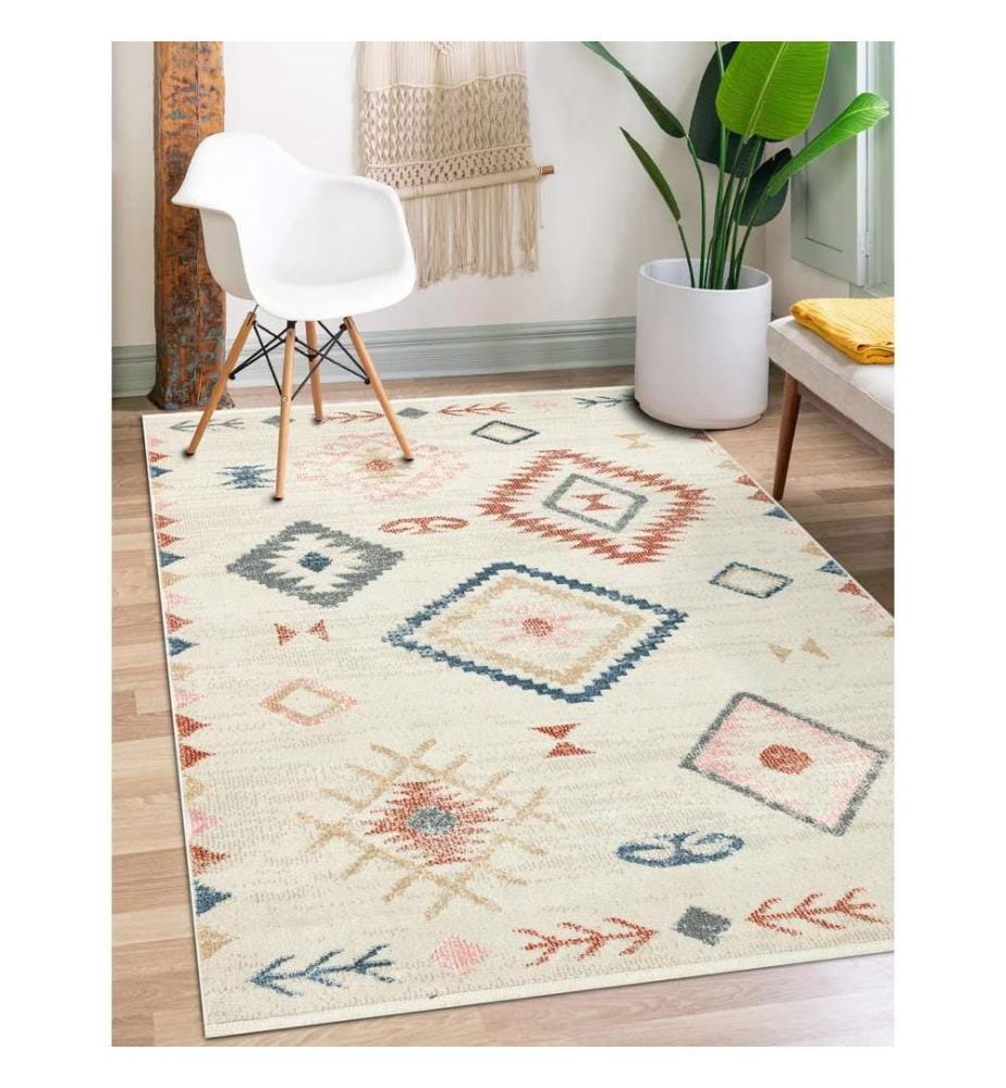 Coloré, Tapis De Fusée Court, 120 X 180 cm, Polyester