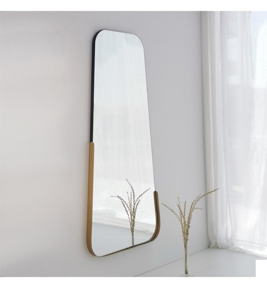 Miroir, or, MDF, cadre : Métal