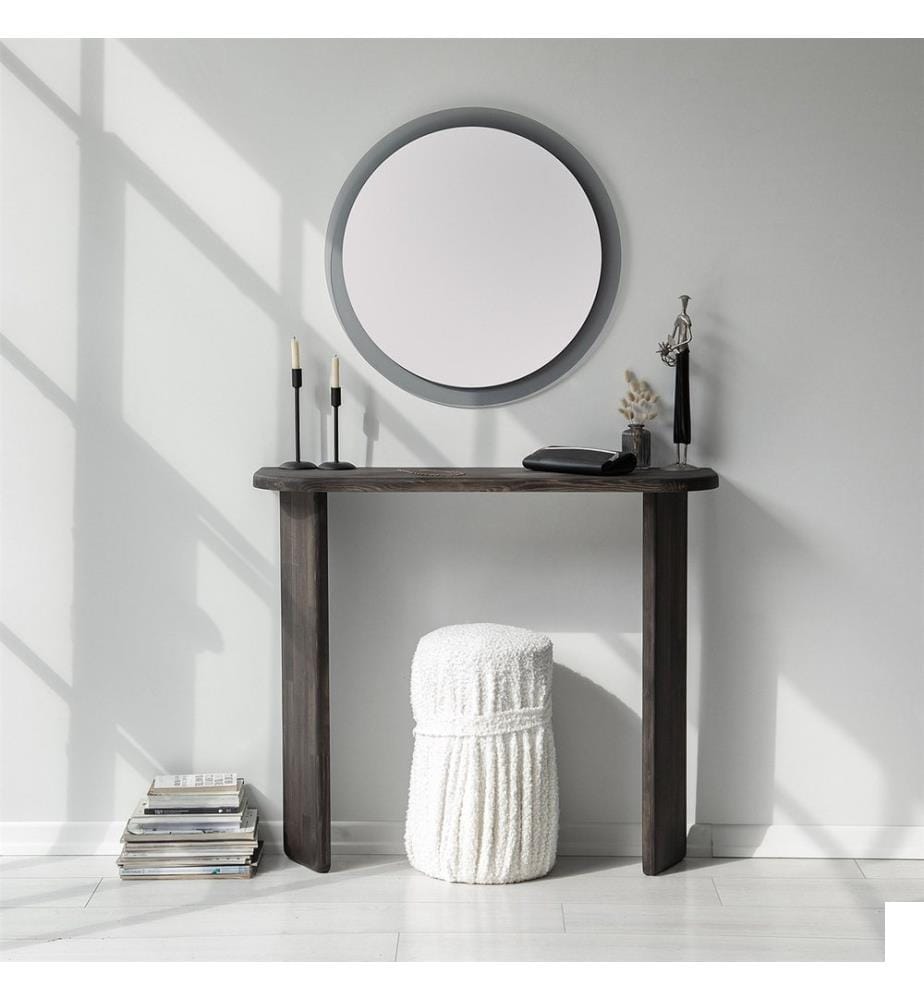 Commode, Anthracite, bois massif