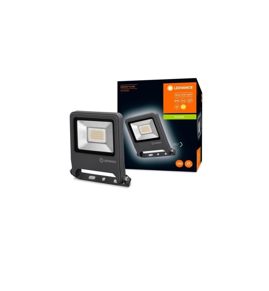LEDVANCE - Phares LED Endura Flood, 20 W