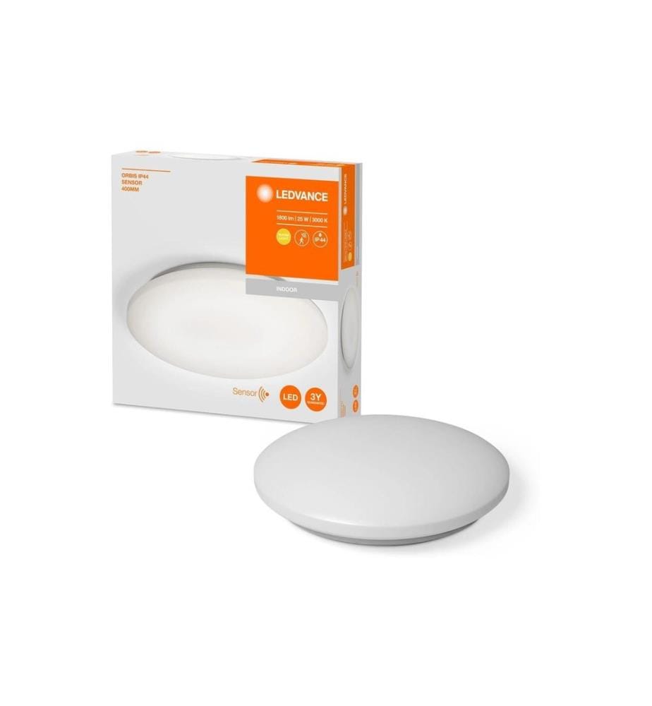 LEDVANCE - Plafonnier ORBIS Sensor, 22 W, Ø 40 cm, blanc