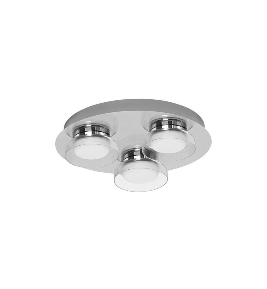 LEDVANCE - Lampe de salle de bains SMART+ Orbis Round, 15 W, Chrome, Ø 30 cm