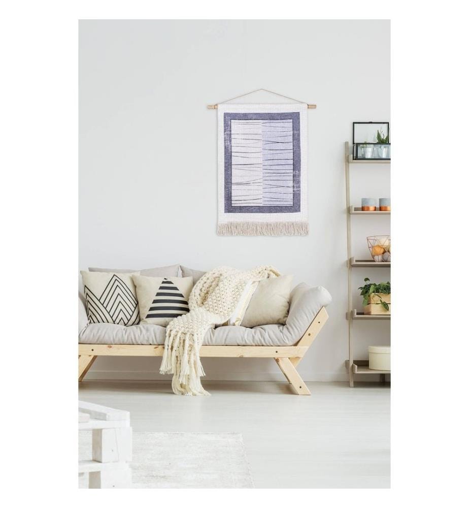 Tissu décoratif Peinture, Multicolore, 60% Polyester - 40% Coton