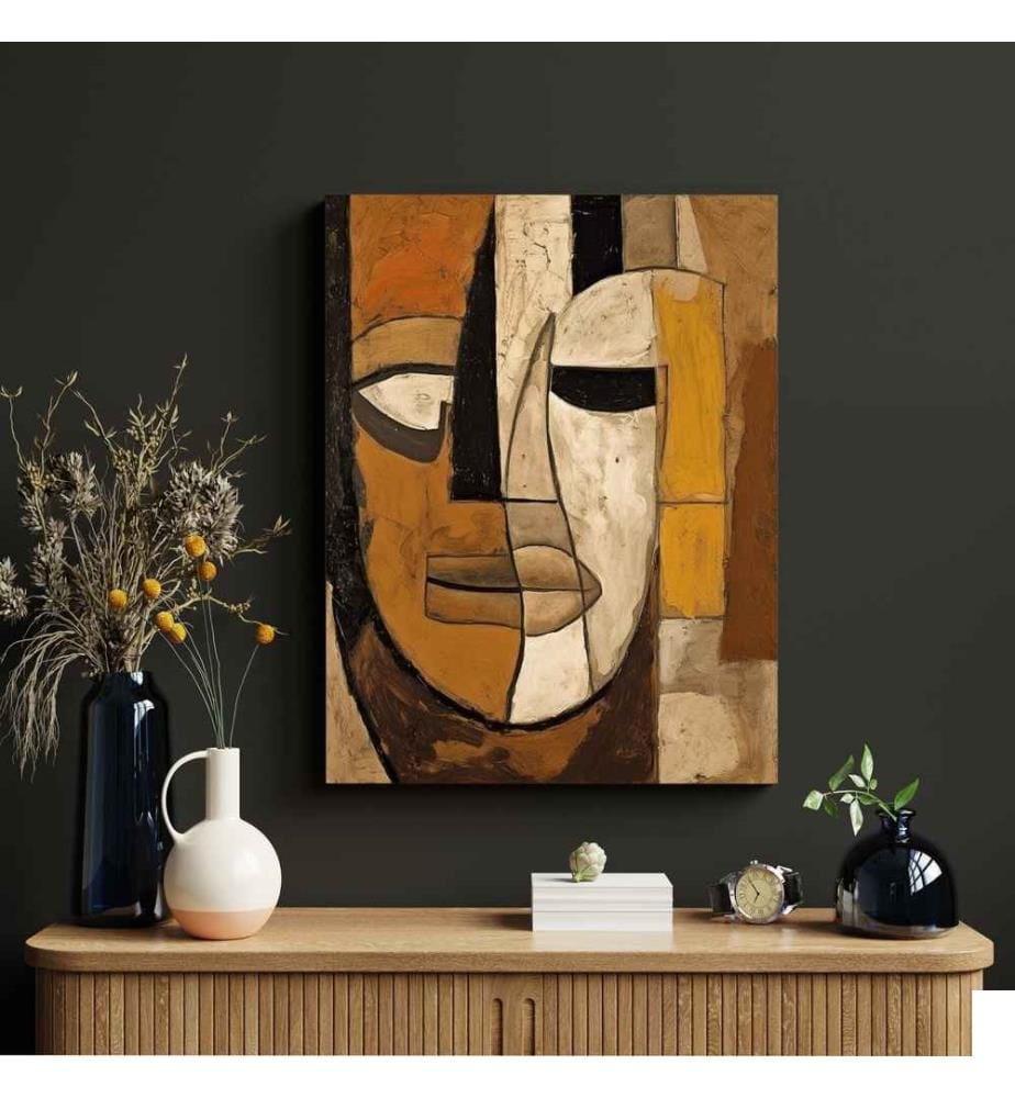 Peinture décorative sur panneau de particules mélaminé, multicolore, 100% panneau de particules mélaminé
