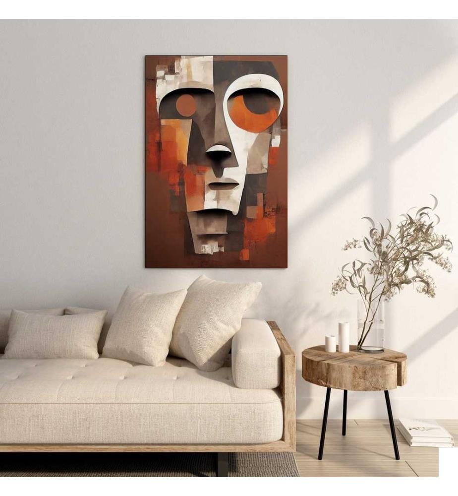 Peinture décorative sur panneau de particules mélaminé, multicolore, 100% panneau de particules mélaminé