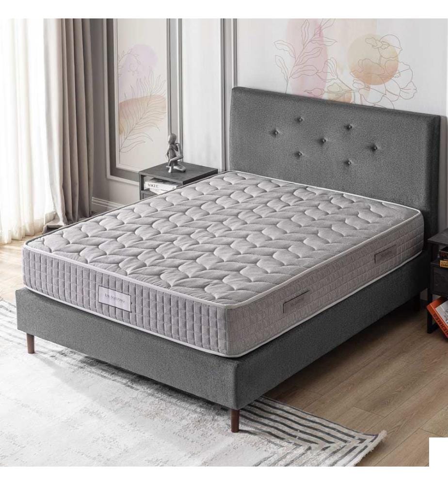 Matelas, gris, tissu : Linen Weaven Fabric