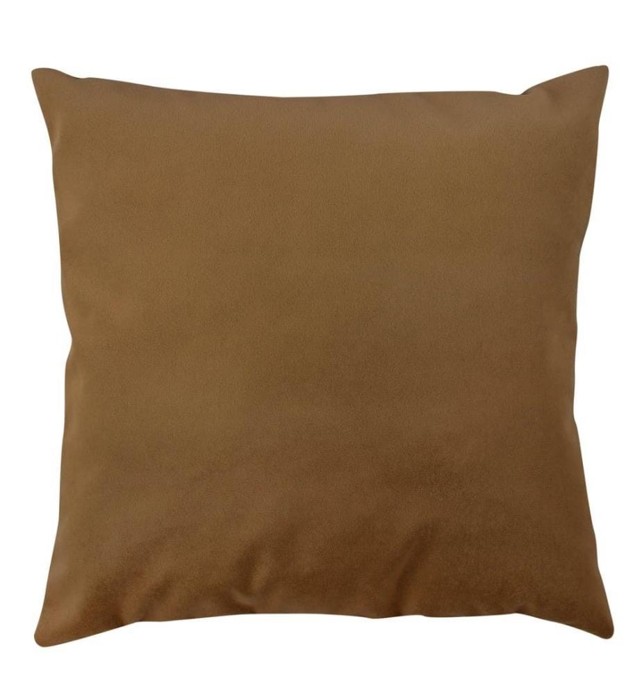 Coussin, brun, polyester