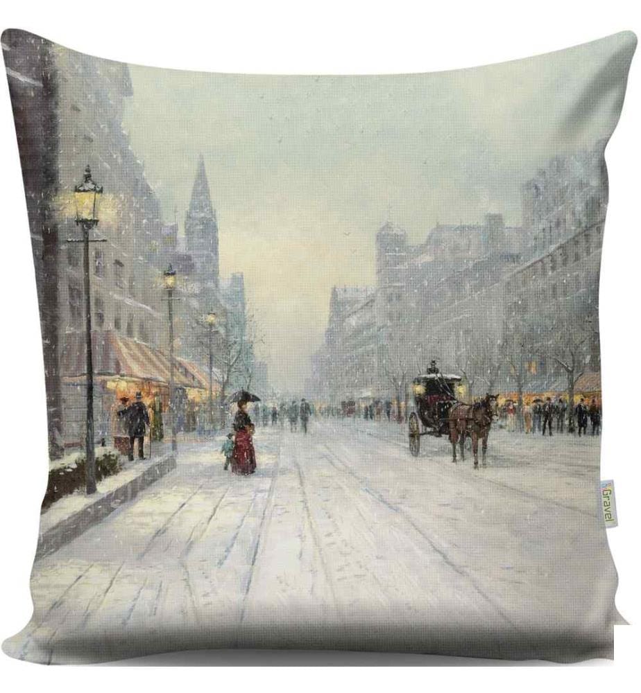 Coussin, Multicolore, Coton
