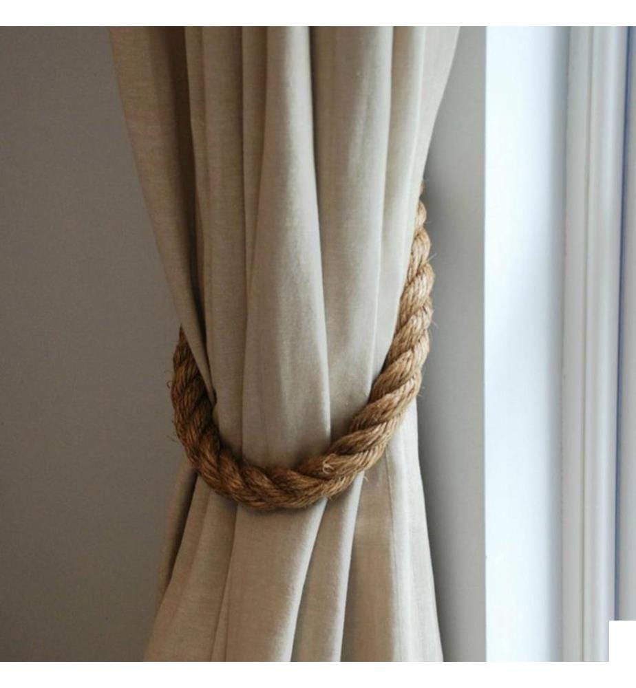 Crochet à tuyau, Noyer, Corde