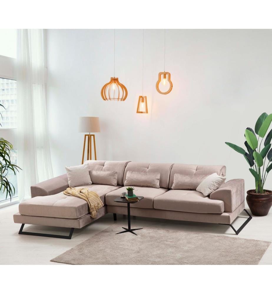 Beige, Canapé Lit, Bois Cadre De Hêtre , Panneau De Planche