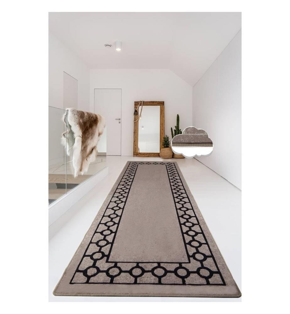 Tapis, poudre, 100% polyester, 80 x 140 cm