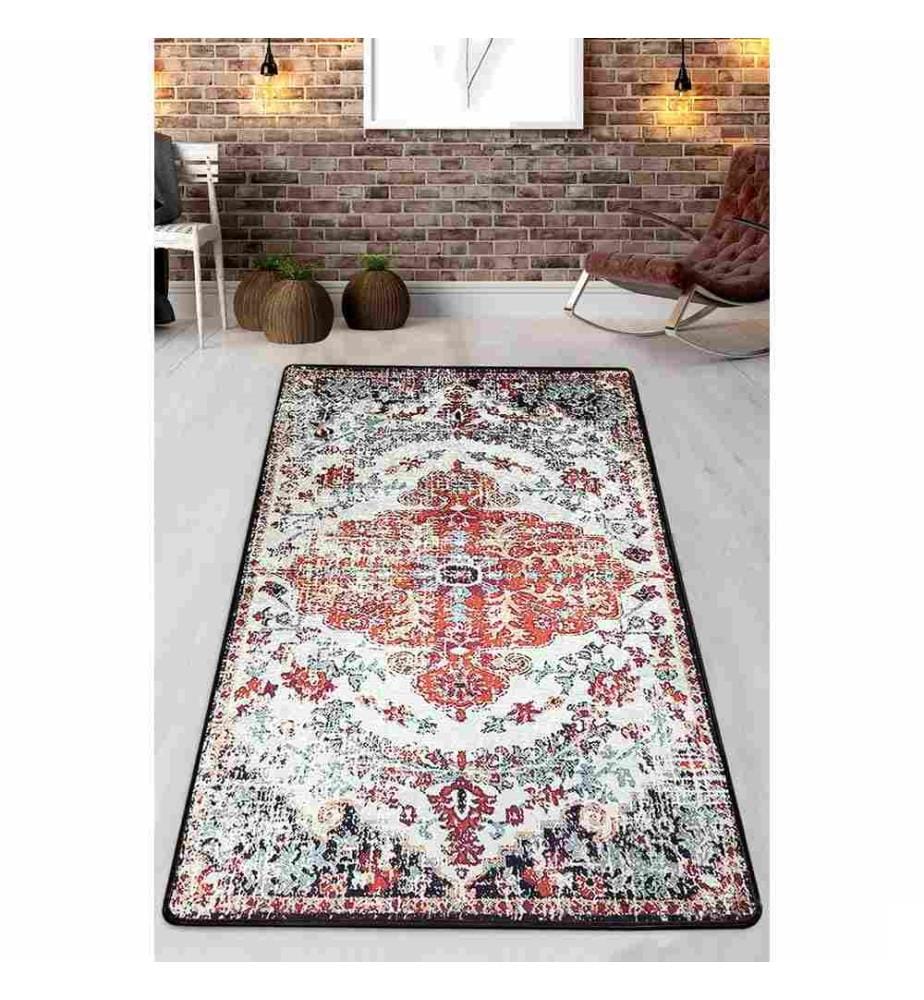 Tapis de salle, 80 x 300, , Multicolore, 70% Coton - 30% Polyester, 1100 gr-m²,