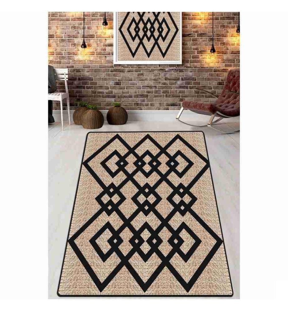 Tapis, Multicolore, 70% Coton - 30% Polyester Chenille, 100 x 180 cm
