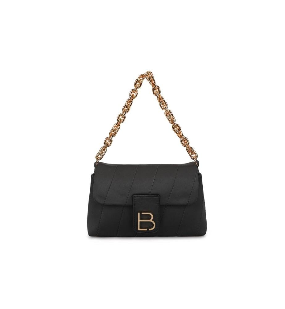 Sac à bandoulière, noir, 100 % POLYVINYL LEATHER
