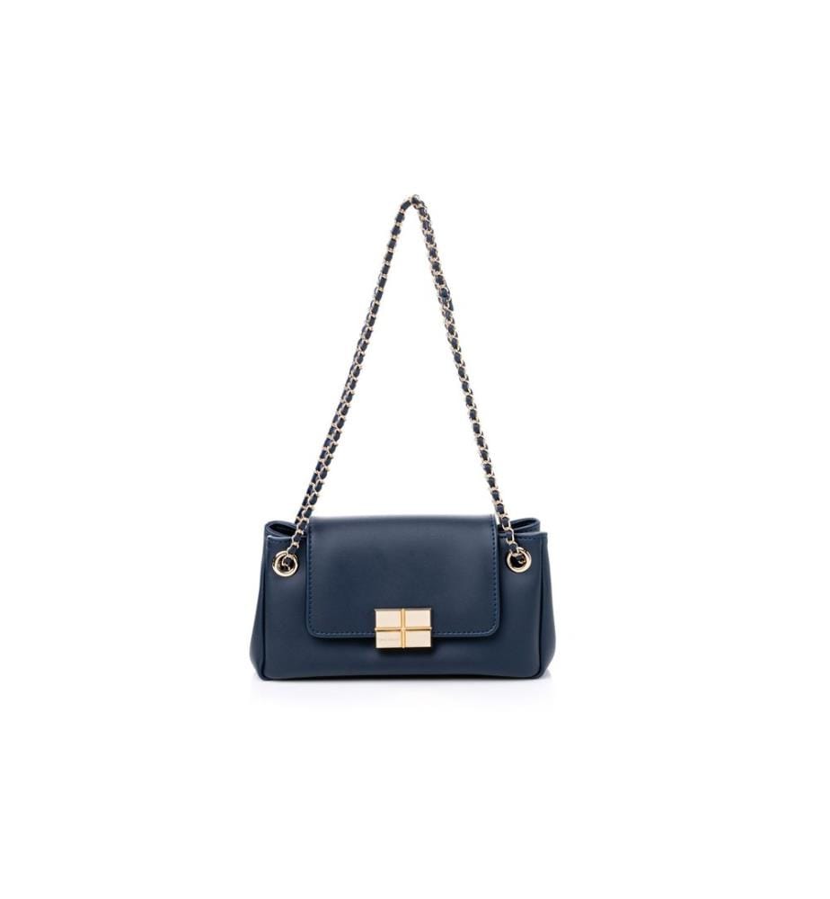 Sac à bandoulière, bleu foncé, 100 % POLYVINYL LEATHER