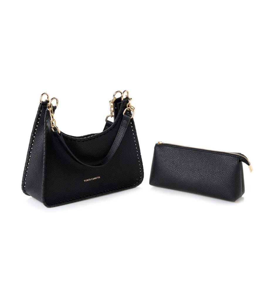 Sac à bandoulière, noir, 100 % POLYVINYL LEATHER