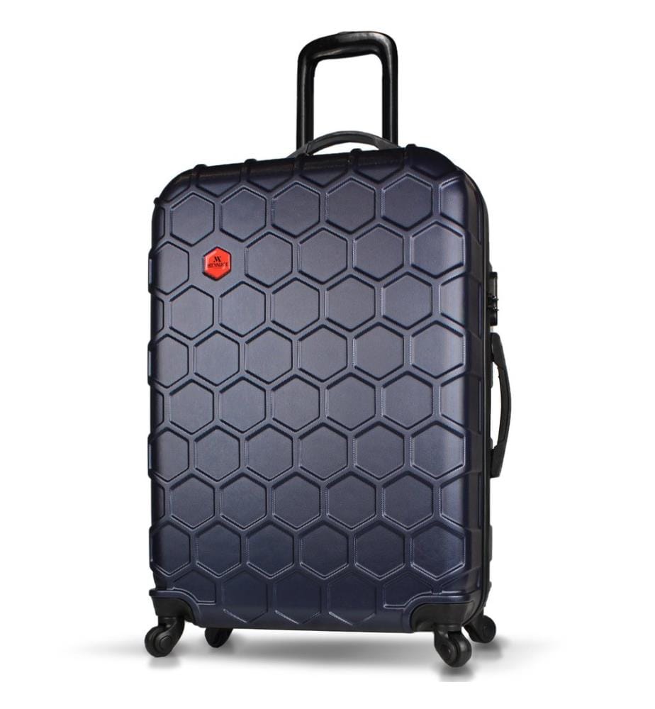 Valise, bleu marine, 100% ABS