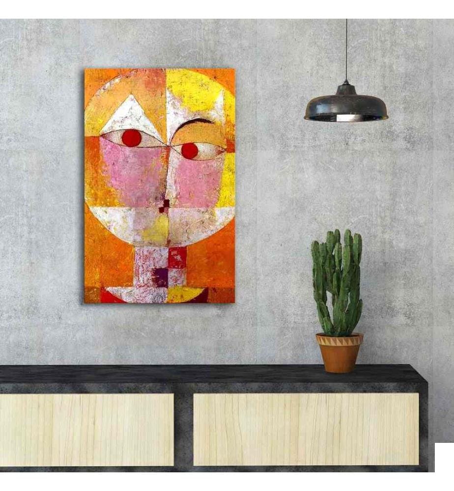 Peinture décorative sur toile, Multicolore, Toile en daim