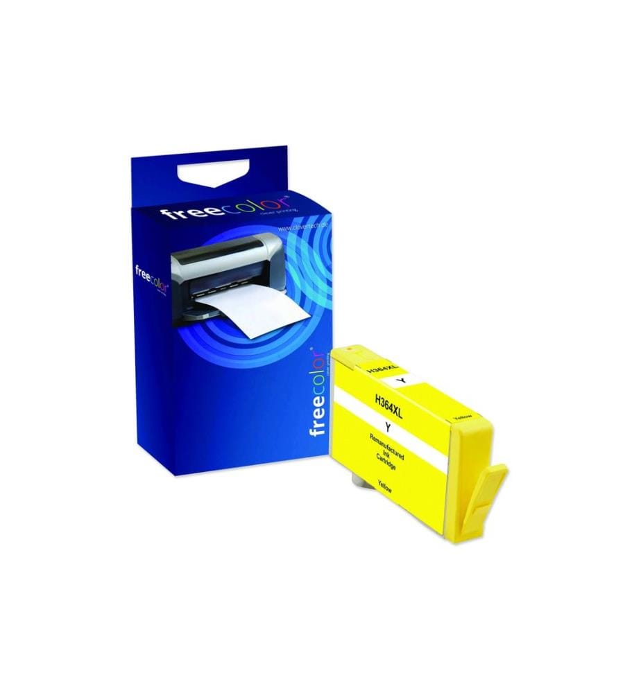 FREECOLOR - Encre HP No. 364 XL Yellow