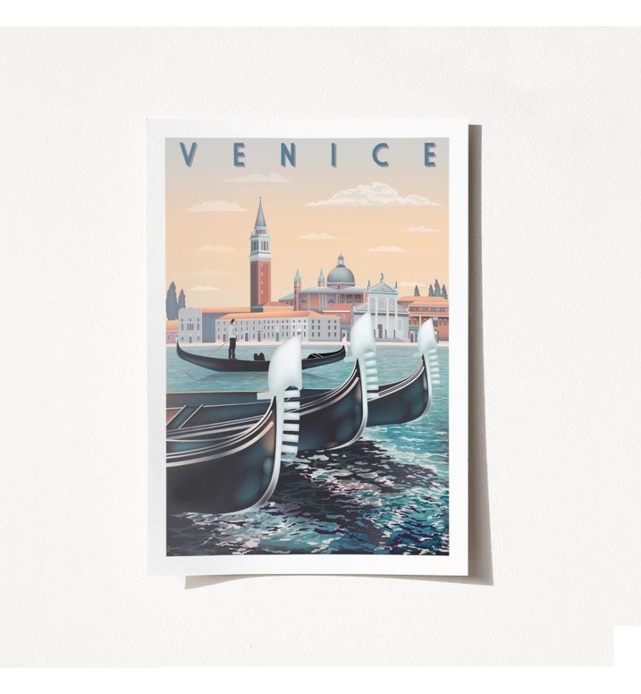 Poster A4, Multicolore, 100% Satin Mat