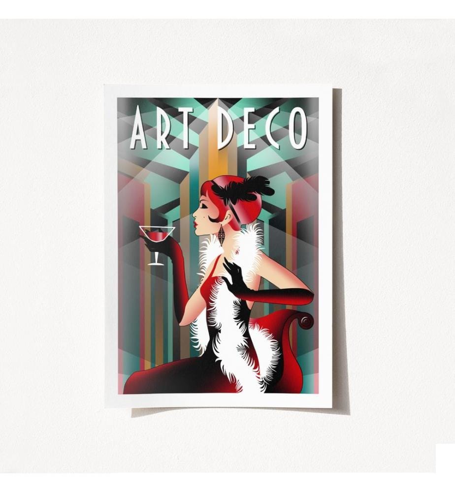 Poster A4, Multicolore, 100% Satin Mat