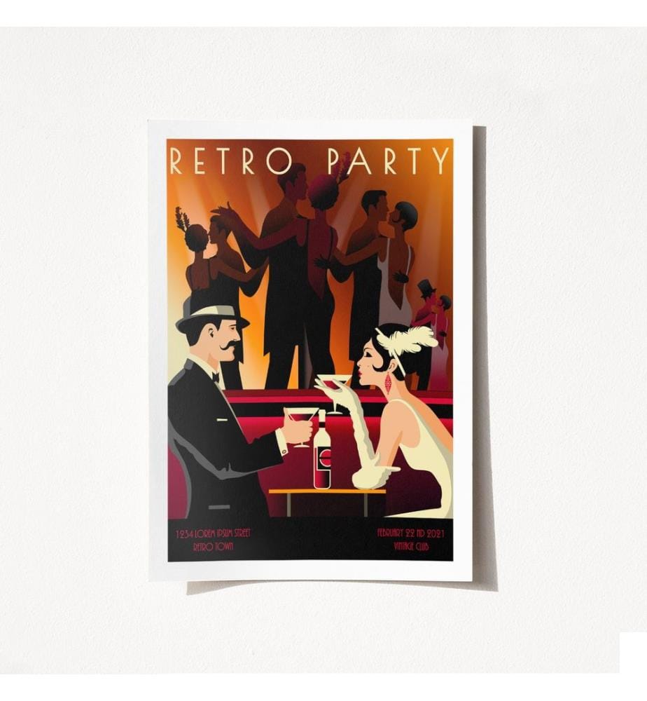 Poster A4, Multicolore, 100% Satin Mat