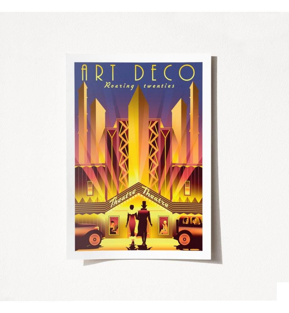Poster A4, Multicolore, 100% Satin Mat
